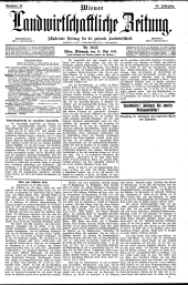Wiener Landwirtschaftliche Zeitung