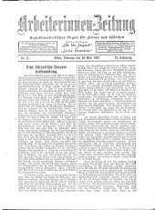 Arbeiterinnen Zeitung