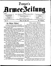 Danzers Armee-Zeitung
