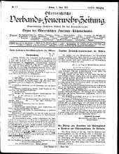 Österreichische Verbands-Feuerwehr-Zeitung