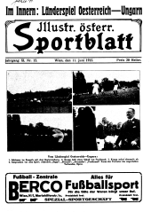 Illustriertes (Österreichisches) Sportblatt