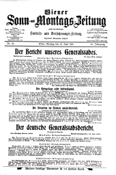 Wiener Sonn- und Montags-Zeitung