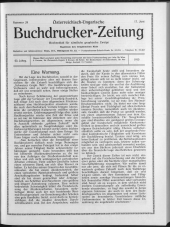 Buchdrucker-Zeitung