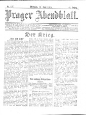 Prager Abendblatt