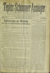 Teplitz-Schönauer Anzeiger