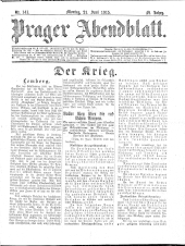 Prager Abendblatt