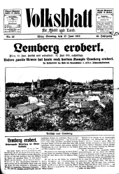 Volksblatt für Stadt und Land