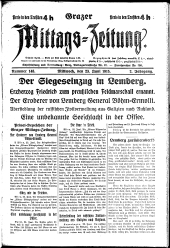 Grazer Mittags-Zeitung