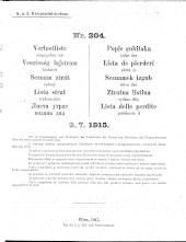 Verlustliste