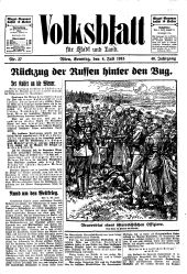 Volksblatt für Stadt und Land