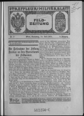 Streffleur's Militärblatt