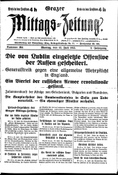 Grazer Mittags-Zeitung