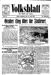 Volksblatt für Stadt und Land