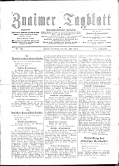 Znaimer Tagblatt