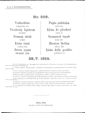 Verlustliste