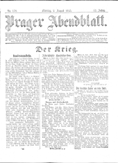 Prager Abendblatt