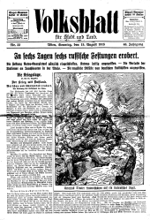 Volksblatt für Stadt und Land