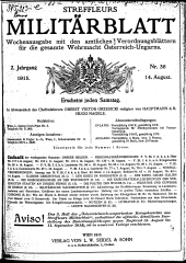 Streffleur's Militärblatt