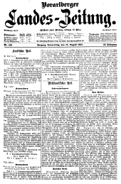 Vorarlberger Landes-Zeitung