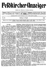Feldkircher Anzeiger