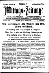 Grazer Mittags-Zeitung