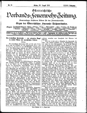 Österreichische Verbands-Feuerwehr-Zeitung