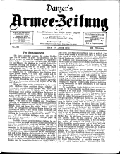 Danzers Armee-Zeitung