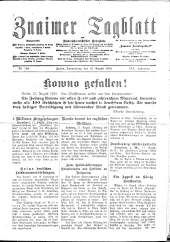 Znaimer Tagblatt