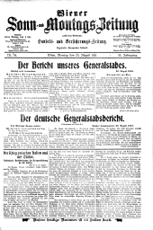 Wiener Sonn- und Montags-Zeitung