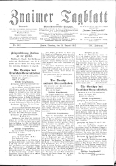 Znaimer Tagblatt