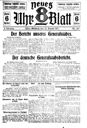 Neues 8 Uhr Blatt