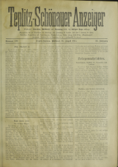 Teplitz-Schönauer Anzeiger