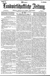 Wiener Landwirtschaftliche Zeitung