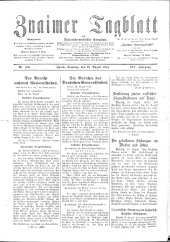 Znaimer Tagblatt