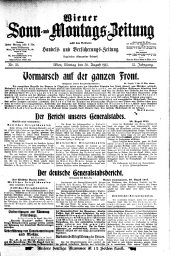 Wiener Sonn- und Montags-Zeitung