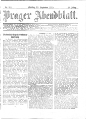 Prager Abendblatt