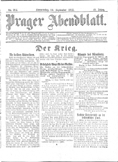 Prager Abendblatt