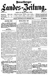 Vorarlberger Landes-Zeitung