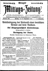 Grazer Mittags-Zeitung