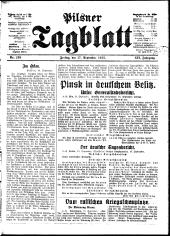 Pilsener Tagblatt