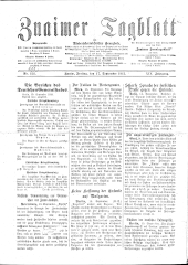 Znaimer Tagblatt