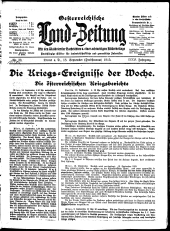 Österreichische Land-Zeitung