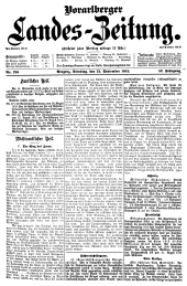 Vorarlberger Landes-Zeitung