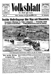 Volksblatt für Stadt und Land