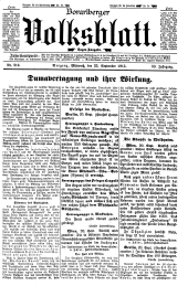 Vorarlberger Volksblatt