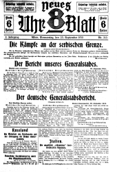 Neues 8 Uhr Blatt