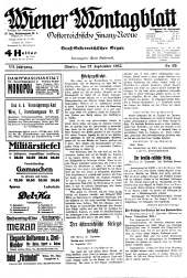 Wiener Montagblatt