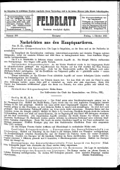 Feldblatt
