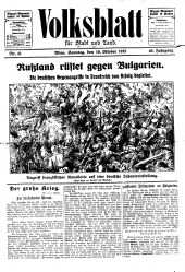 Volksblatt für Stadt und Land