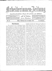 Arbeiterinnen Zeitung